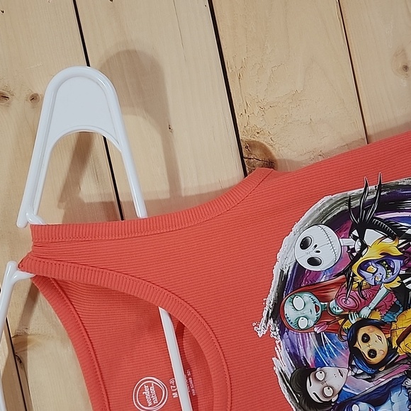 Nightmare Before Christmas Tank Top Girls Size 7/8 - Picture 5 of 6